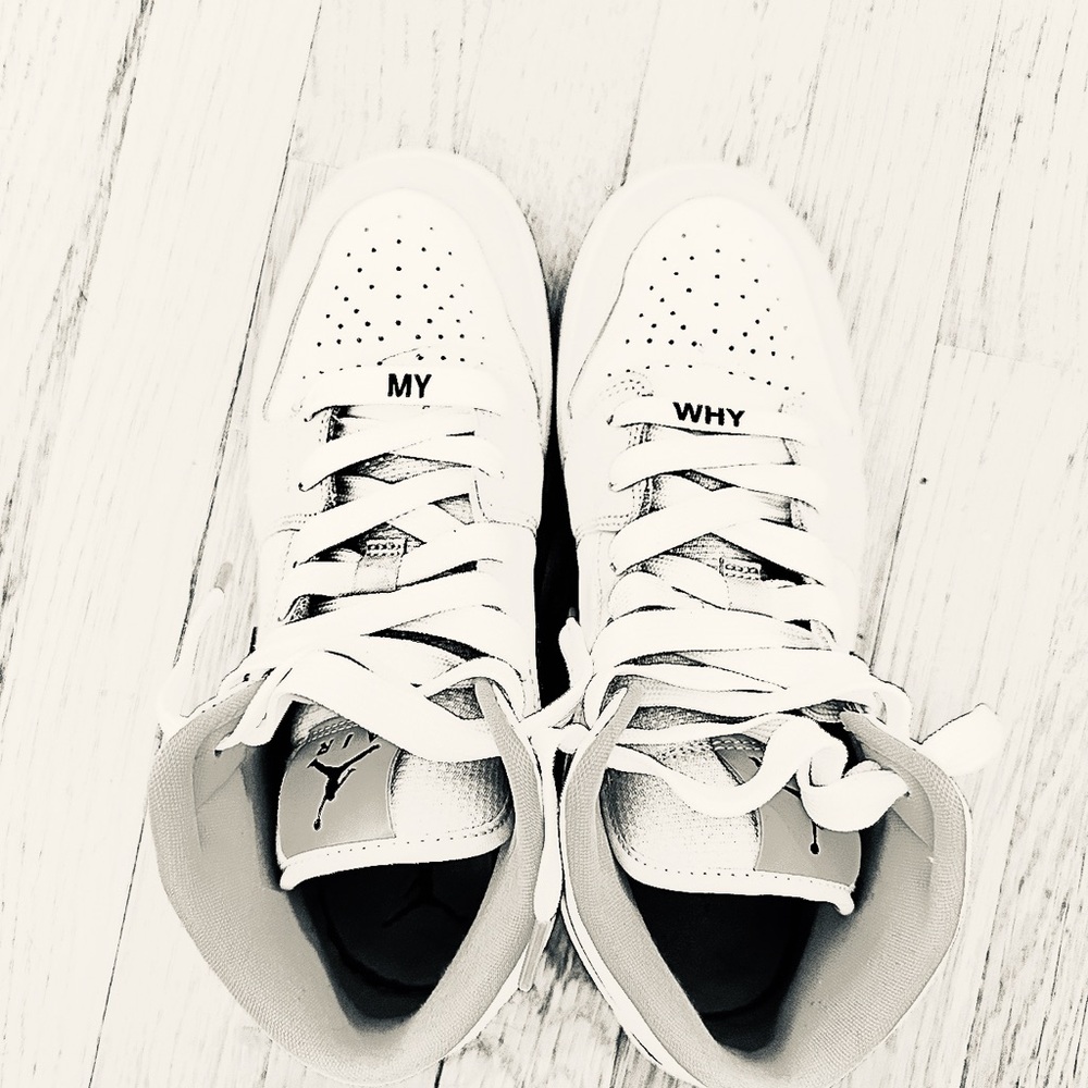 Sneaker laces motivational
